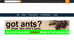 Desktop Screenshot of epestsupplies.com.au